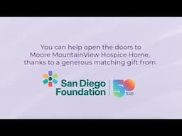 Help Open the Doors to Moore MountainView Hospice Home