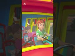 The Wheels on the Bus Nursery Rhyme for Toddler #shorts #kidssongs #bussong #youtubekids