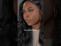 CLEAN GIRL MAKEUP FOR BROWN WOMEN | Drugstore & high end makeup  #everydaymakeupforblackwomen