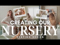 OUR BABY'S NURSERY TRANSFORMATION 🌿 #nursery #nurserydesign