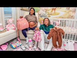IT'S TIME...PACKING OUR DAUGHTER HOSPITAL BAG AS FIRST TIME PARENTS!