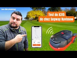 Je teste le robot tondeuse segway navimow X315