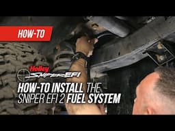 Expert Tips for Installing the Holley Sniper EFI 2 Fuel System