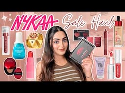 *HUGE* NYKAA SALE HAUL Worth Rs. 25,000/- | *Great Deals* on Makeup, Skincare & Haircare 😍