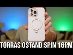 TORRAS Ostand 360° Spin Magnetic Stand for iPhone 16 Pro Max