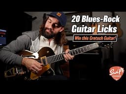 20 Classic Blues Rock Licks for Intermediate Guitarist!