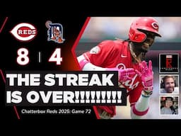 Chatterbox Reds Sunday Night: CINCINNATI REDS WIN SERIES VS AL BEST DETROIT TIGERS ELLY DE LA CRUZ🔥