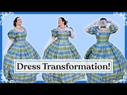 One Dress -- Two Bodices // 1850's Ballgown Bodice
