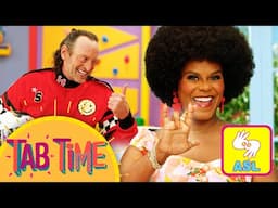 Tab Time: How We Communicate | ASL Interpreter on Screen! | Learning About Signing