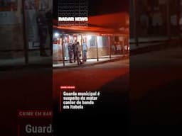 GUARDA É SUSPEITO DE MATAR CANTOR