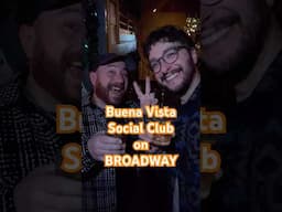 Buena Vista Social Club on Broadway #broadway #nyc #musical