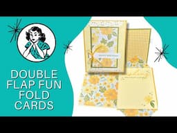 🔴 A Double Flap Fun Fold Card That Will Get Raving Approval