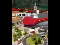 The hunt for the mythical giant red toilet at Ferrari Land #challenge #toilet #themepark