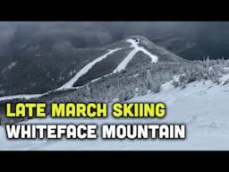 Skiing Whiteface Mountain in March after breaking six ribs in February!