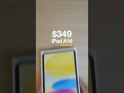 Would you buy the $349 iPad A16?
