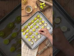 30 canapés rápidos de puerros caramelizados con queso de cabra - Recetas Buitoni #shorts