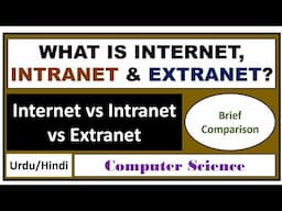 What is Internet Intranet & Extranet? Internet vs Intranet vs Extranet