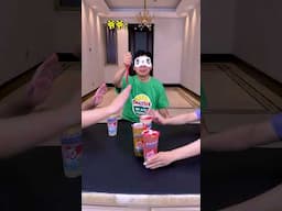 दूध वाली चाय पीने की चुनौती丨Drinking Milk Tea Challenge, Can You Succeed?#Funnyfamily#Partygames