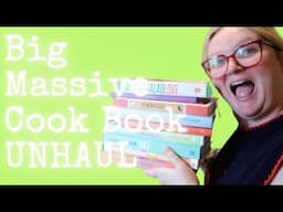 Big Massive Cook Book Unhaul | Lauren and the Books