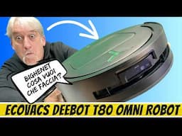 ECOVACS DEEBOT T80 OMNI - OZMO ROLLER Mopping: FA TUTTO! Video Manager, IA, ASCOLTA, GUARDA, AIUTA