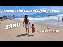 Living in Vietnam after leaving the USA 🏖️ $850 Home Tour + Family Life in Da Nang, Vietnam