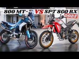 2025 CFMoto 800 MT-X VS QJMOTOR SRT 800 RX | Midweight Adventure Rivals Compared