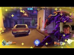 200 IQ REIN?! LHCLOUDY REINHARDT GAMEPLAY OVERWATCH 2 SEASON 16 TOP 500