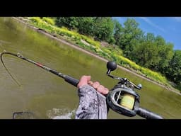 4 NIGHTS On The River!! (Day 2 Fishing and Camping)
