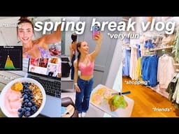 SPRING BREAK WEEKEND VLOG 🌞 *so fun*
