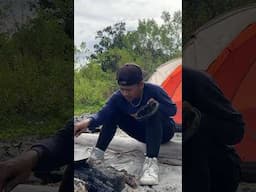 Masak ikan asap hasil mancing malam dipulau🤤 #1214 #KOOKIKO
