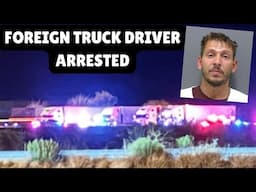 Foreign Truck Driver Arrested | Amazon Prime Truck At It Again