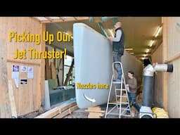 Jet Thruster: The First Gear For Our 50ft Sailboat - Ep. 438 RAN Sailing