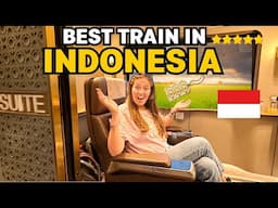 FIRST TIME to JAKARTA on INDONESIA'S MOST LUXURIOUS Train 🇮🇩 Yogyakarta (Argo Semuru SUITE)