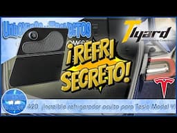 420. ¡Increíble refrigerador oculto para Tesla Model Y! 😱 Unboxing e instalación