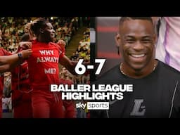 Chunkz, KSI, Balotelli, Okocha star in Legends vs Creators game | Baller League highlights