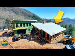Construction of a MEGA sized Modern Home PT 92!!!
