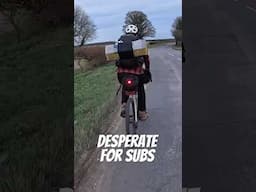 Sticker bomb the takeaway, #camping #wildcamp #bikepacking #youtube #wildcamping #gravel #subscriber