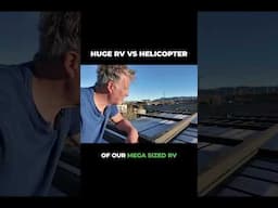 Can we land a helicopter on our RV? #rvlife  #rvlifestyle #travelvlog