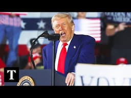 Trump Mocks Heckler At Michigan Rally