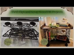 Spring Thrift Flips and Scrap Wood DIY Projects