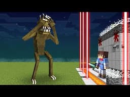 Dwellers vs Security House in Minecraft