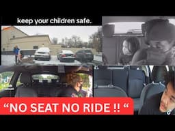 Uber drivers cancel rides for NO CAR SEAT ! Unbelievable reactions