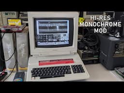 Adding a high-res mode to this composite color monitor (Philips / Magnavox monitors)