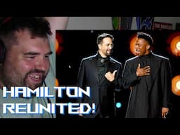 Singer reaction to HAMILTON REUNION PERFORMANCE on the Tony Awards 2025