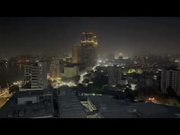View from the Sofitel Cairo Downtown Nile Hotel balcony