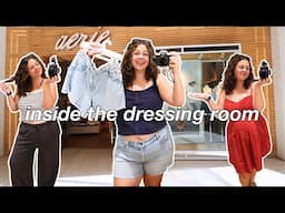 Inside the Dressing Room at Aerie!