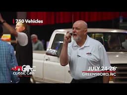 750 Collector Vehicles for Auction July 24-26 in Greensboro, NC!