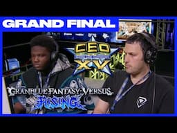CEO 2025 GBVSR Grand Final - Zane vs. BlueSkyGuyBSG - Granblue Fantasy Versus Rising Tournament