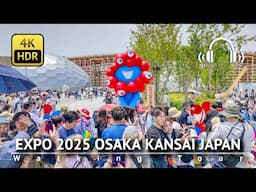 EXPO 2025 Osaka Kansai Walking Tour [4K/HDR/Binaural]