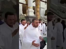 The moment the people of determination arrived in the sacred house of Allah.
